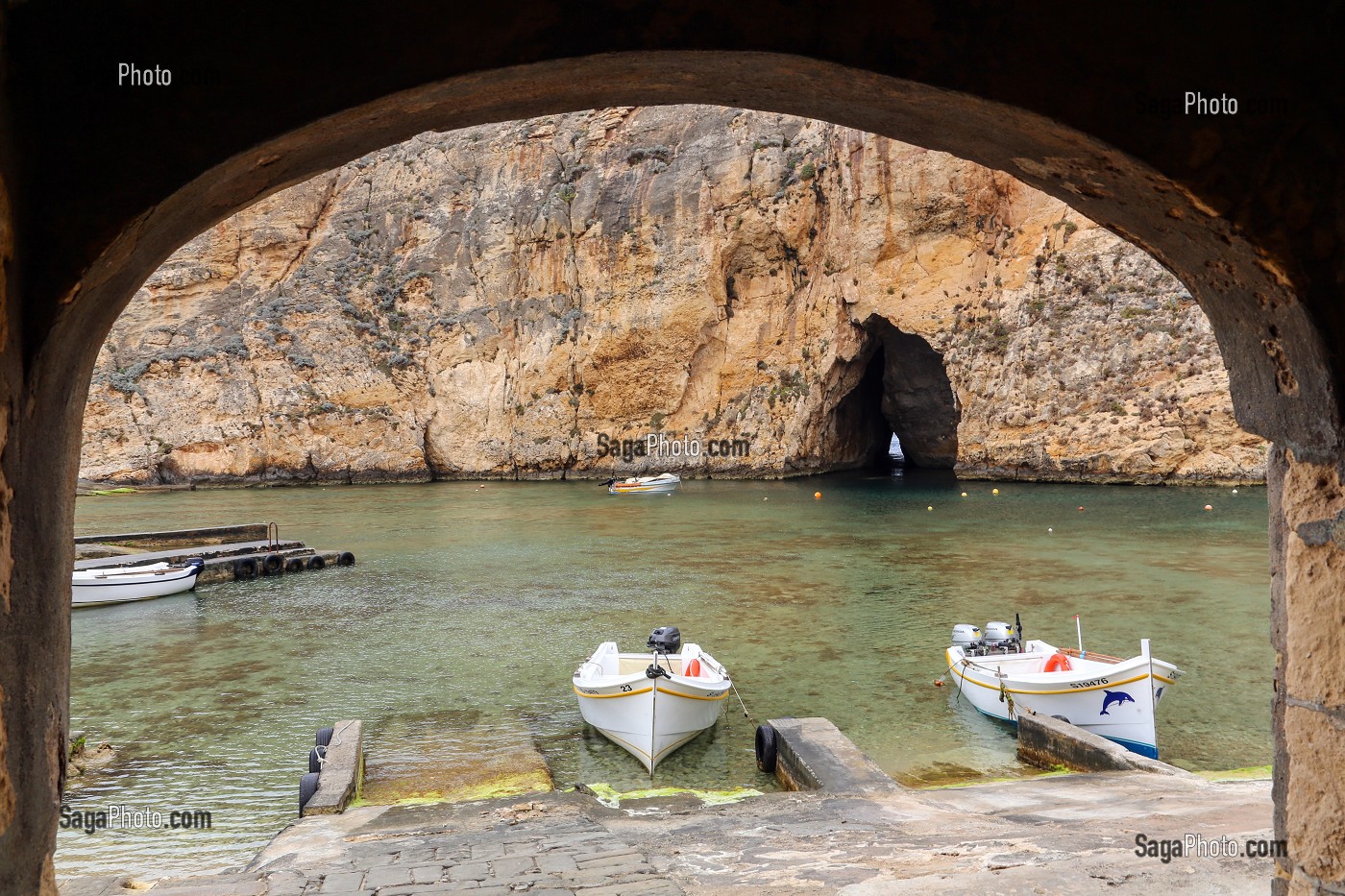 MER INTERIEURE, ILE DE GOZO, MALTE 