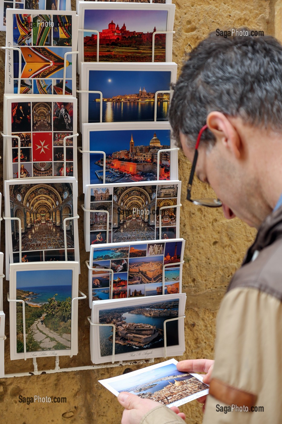 CARTE POSTALES, VICTORIA, RABAT, ILE DE GOZO, MALTE 