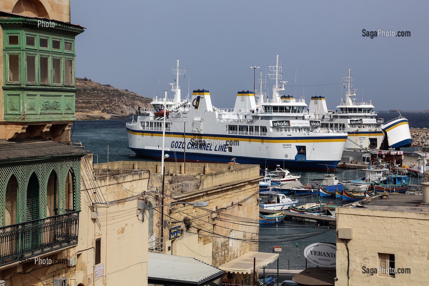 TERMINAL DU FERRY, ILE DE GOZO, MALTE 