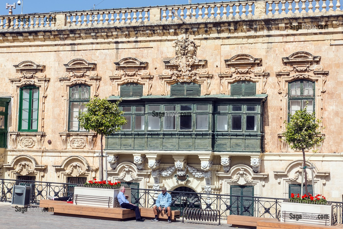 PALAIS DU GRAND MAITRE JEAN JACQUES DE VERDELIN, PLACE SAINT GEORGE, LA VALETTE, MALTE 