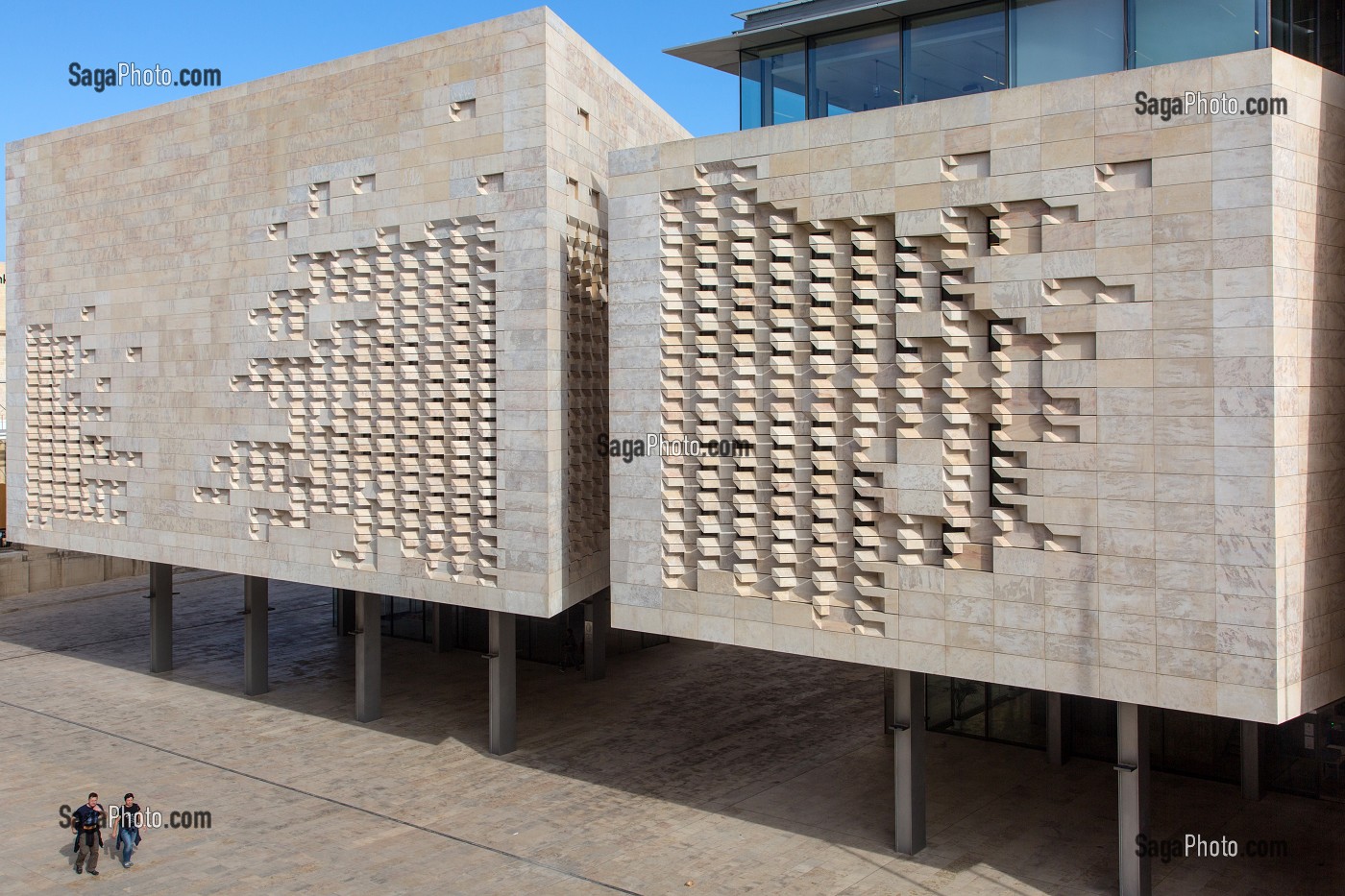 NOUVEAU PARLEMENT DE MALTE REALISE PAR RENZO PIANO, LA VALETTE, MALTE 