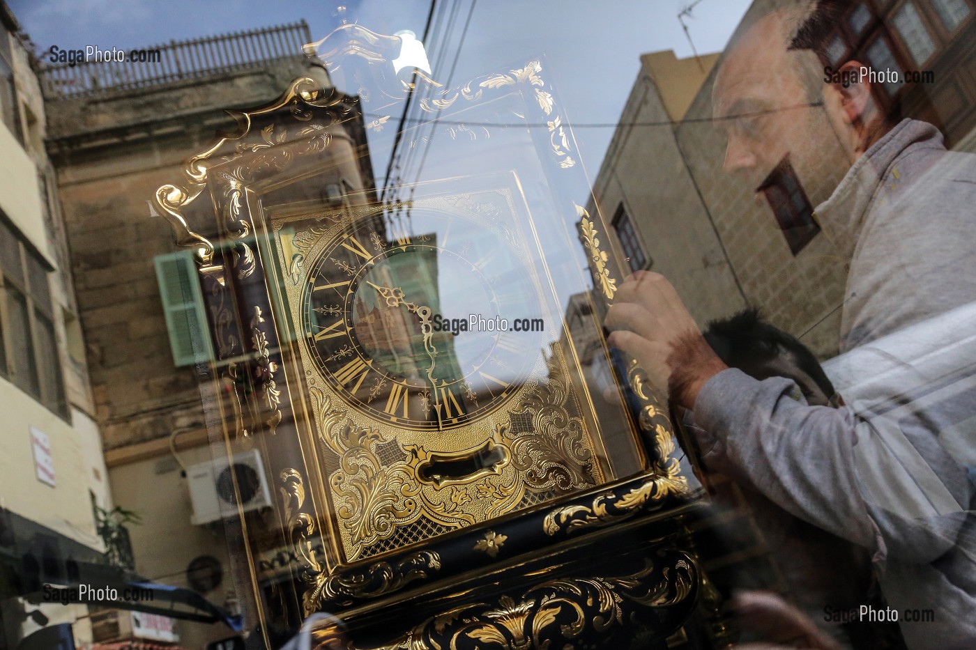 HORLOGE MALTAISE, HORLOGER, RABAT, MALTE 