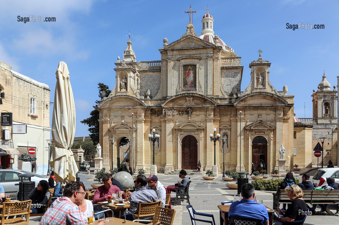 EGLISE COLLEGIALE DE SAINT PAUL, RABAT, MALTE 