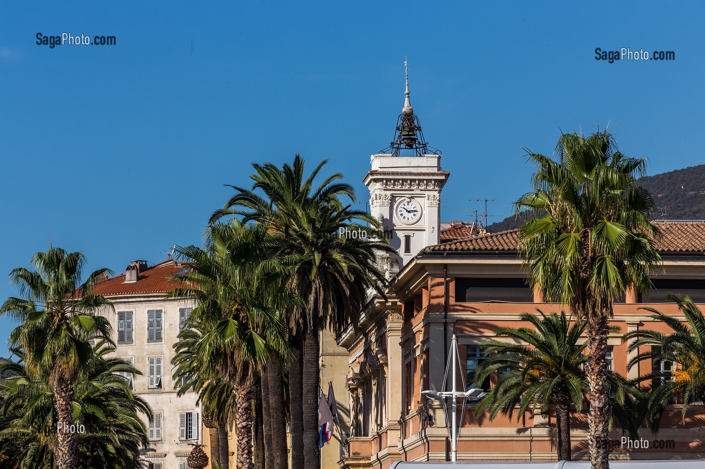 HOTEL DE VILLE, PLACE FOCH, AJACCIO, CORSE DU SUD (2A), FRANCE 