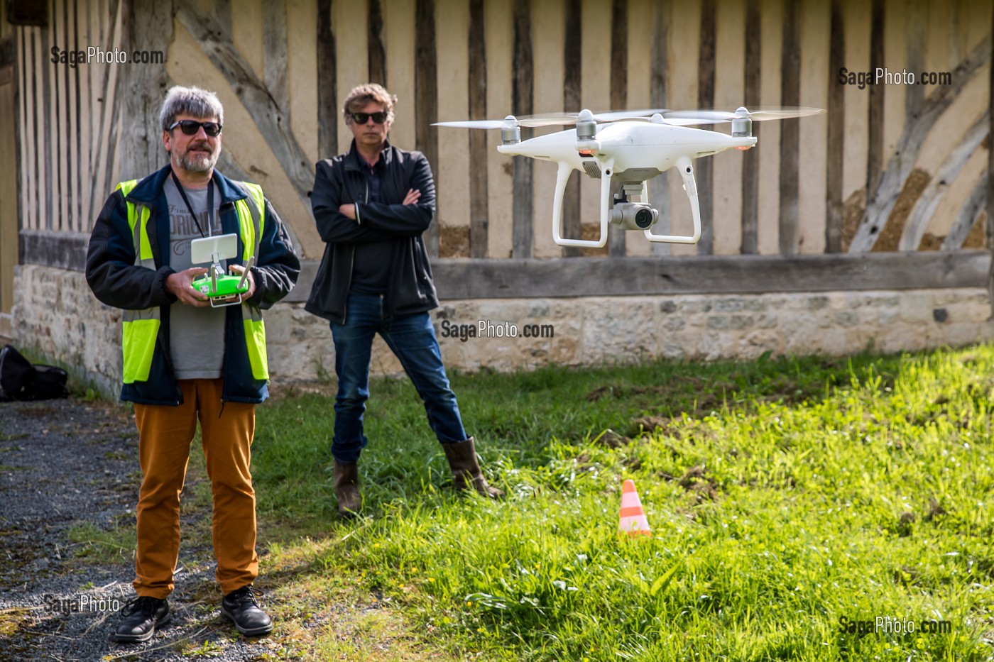 FORMATION TELEPILOTE DE DRONE, SAINT-PIERRE AZIF, (14) CALVADOS, NORMANDIE, FRANCE 