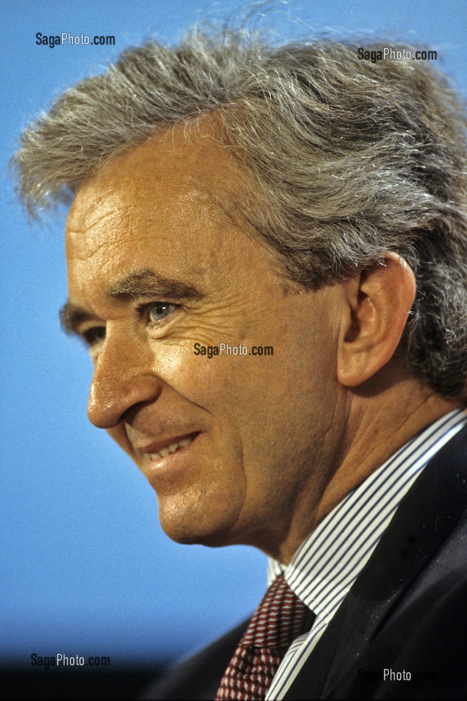 BERNARD ARNAULT, PDG DU GROUPE DE LUXE LVMH, PARIS (75) 