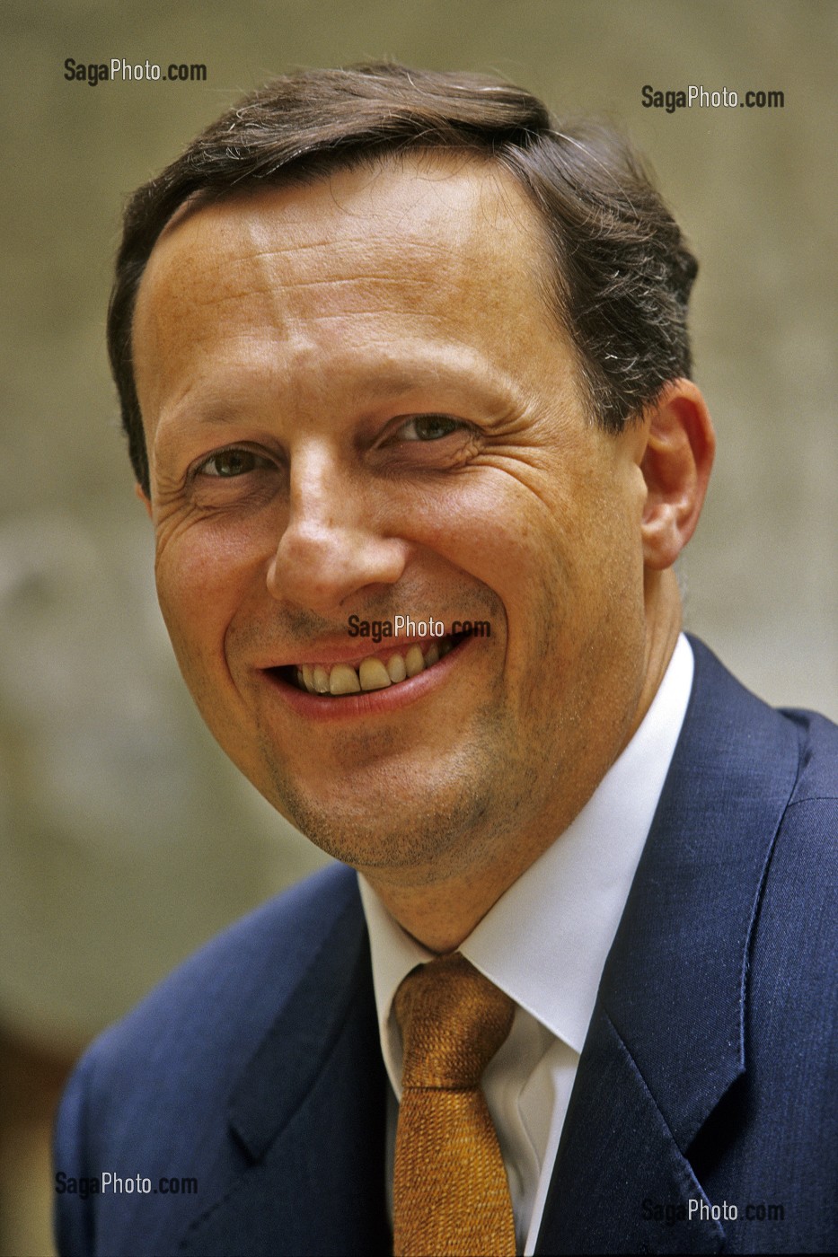 DANIEL VASELLA, PRESIDENT ET ADMINISTRATEUR DELEGUE DU GROUPE PHARMACEUTIQUE SUISSE NOVARTIS. 