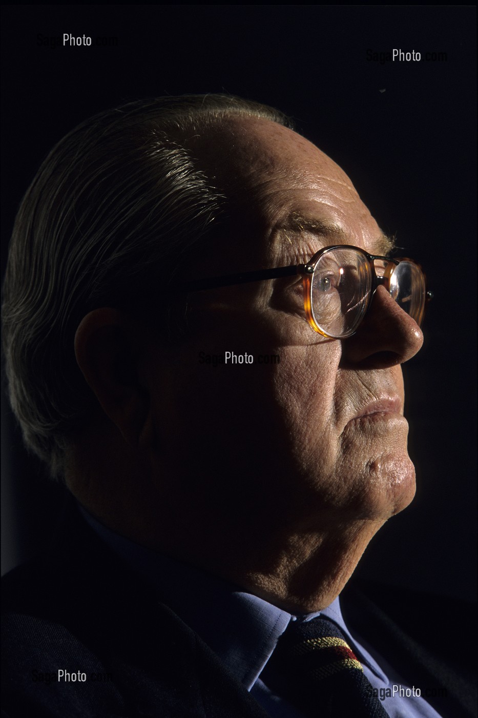 JEAN-MARIE LE PEN, ANCIEN PRESIDENT DU FRONT NATIONAL 