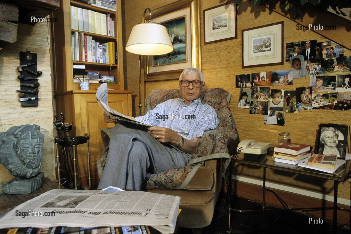 ROGER FRISON-ROCHE, (1906-1999), EXPLORATEUR ET ECRIVAIN FRANCAIS, ON LUI DOIT NOTAMMENT L'OUVRAGE  PREMIER DE CORDEE (1938) 