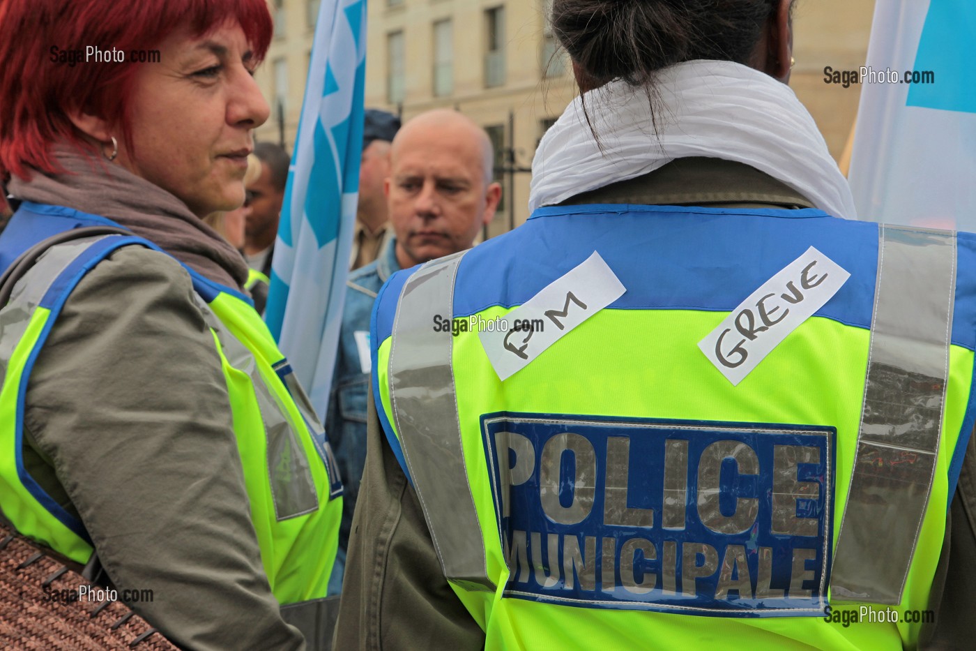 MANIFESTATION NATIONALE DES POLICIERS MUNICIPAUX