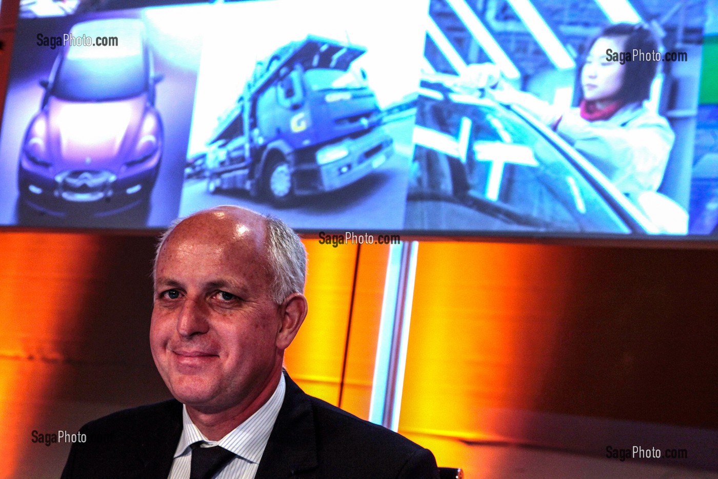 THIERRY PEUGEOT, EX-PRESIDENT DU CONSEIL DE SURVEILLANCE DE PSA (2002-2014), ASSEMBLEE GENERALE DE PSA, PEUGEOT CITROEN, PARIS LE 02/06/2010 