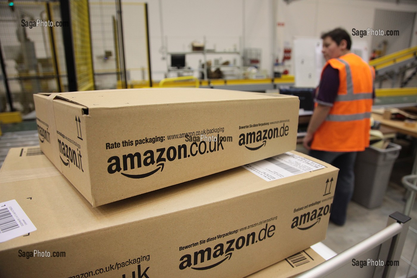 PLATEFORME LOGISTIQUE DE LA SOCIETE AMAZON 