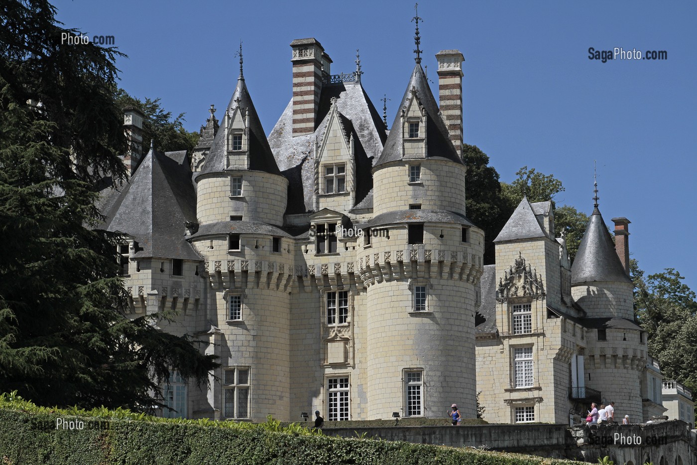 CHATEAU D'USSE, CHATEAU DE LA LOIRE, FRANCE 
