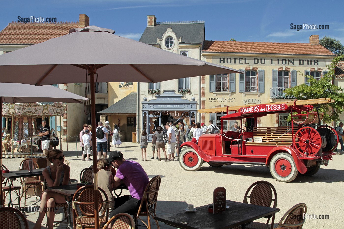 PUY DU FOU, PARC DE LOISIRS, VENDEE, FRANCE 