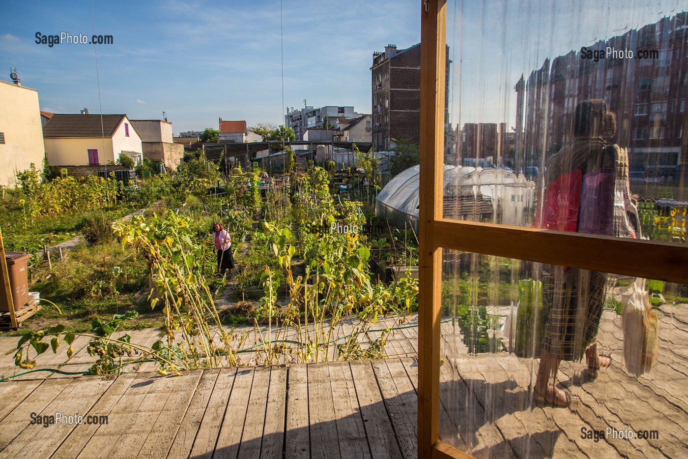 PROJET DE JARDIN EXPERIMENTAL R-UBAN PAR L'ATELIER D'ARCHITECTURE AUTOGEREE (AAA), COLOMBES (92) HAUTS-DE-SEINE, FRANCE 