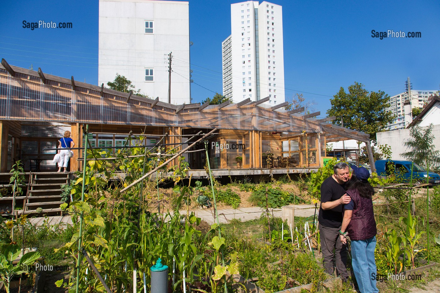 PROJET DE JARDIN EXPERIMENTAL R-UBAN PAR L'ATELIER D'ARCHITECTURE AUTOGEREE (AAA), COLOMBES (92) HAUTS-DE-SEINE, FRANCE 