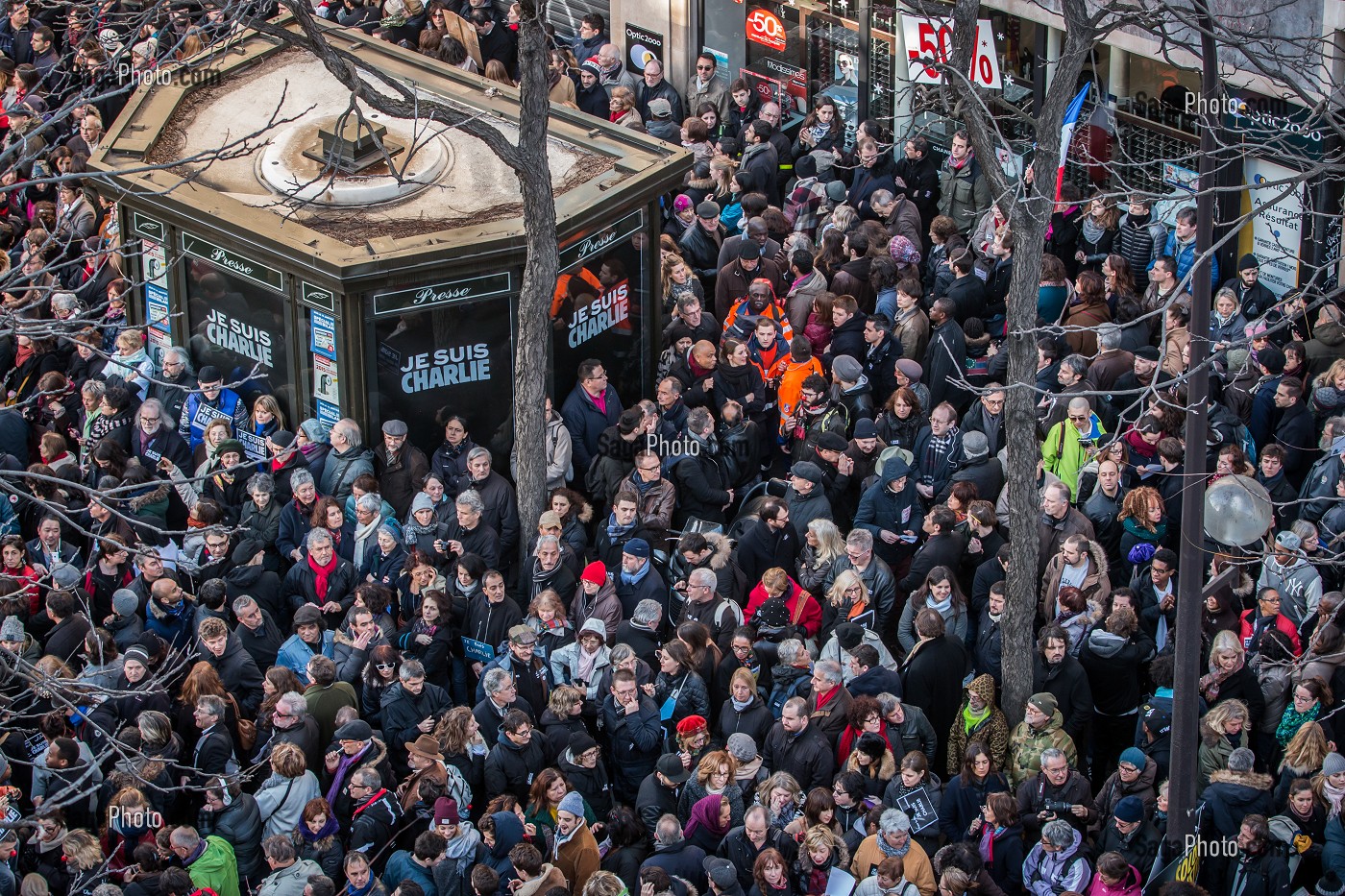 DEFILE CONTRE LE TERRORISME, MARCHE REPUBLICAINE 