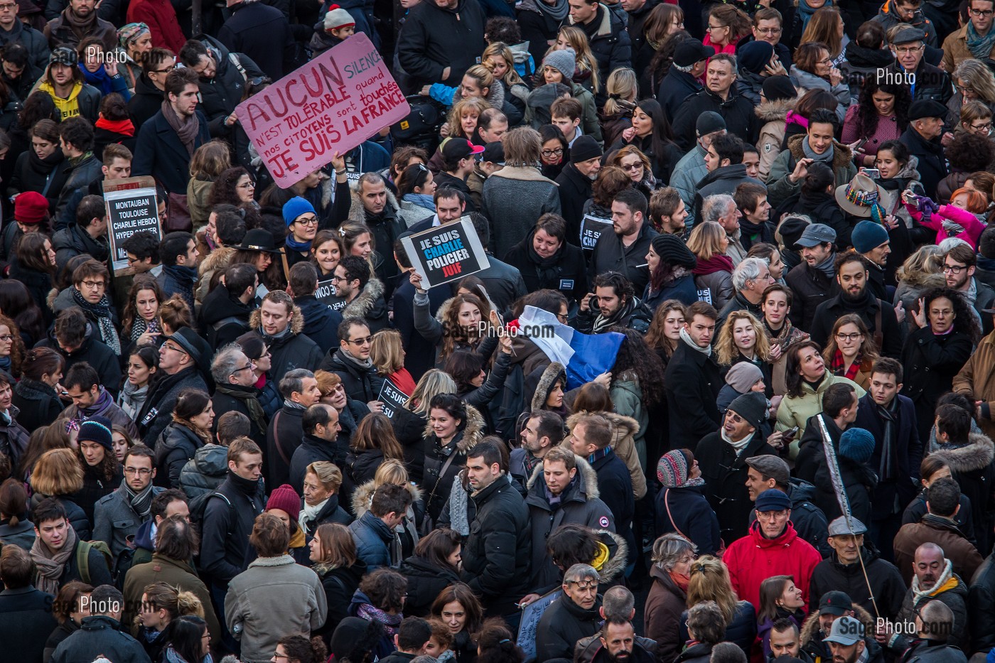 DEFILE CONTRE LE TERRORISME, MARCHE REPUBLICAINE 