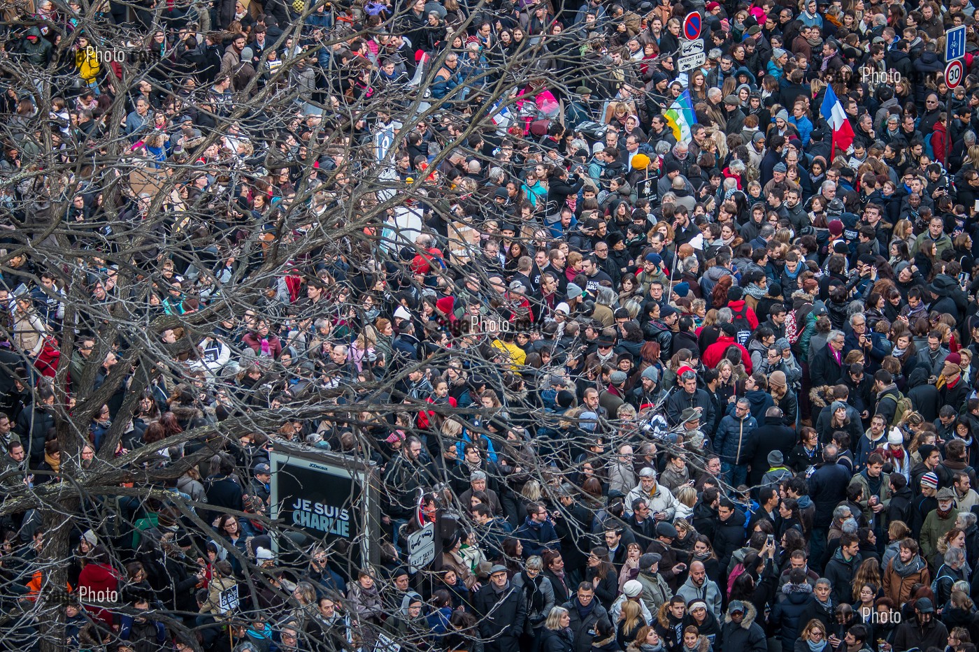 DEFILE CONTRE LE TERRORISME, MARCHE REPUBLICAINE 