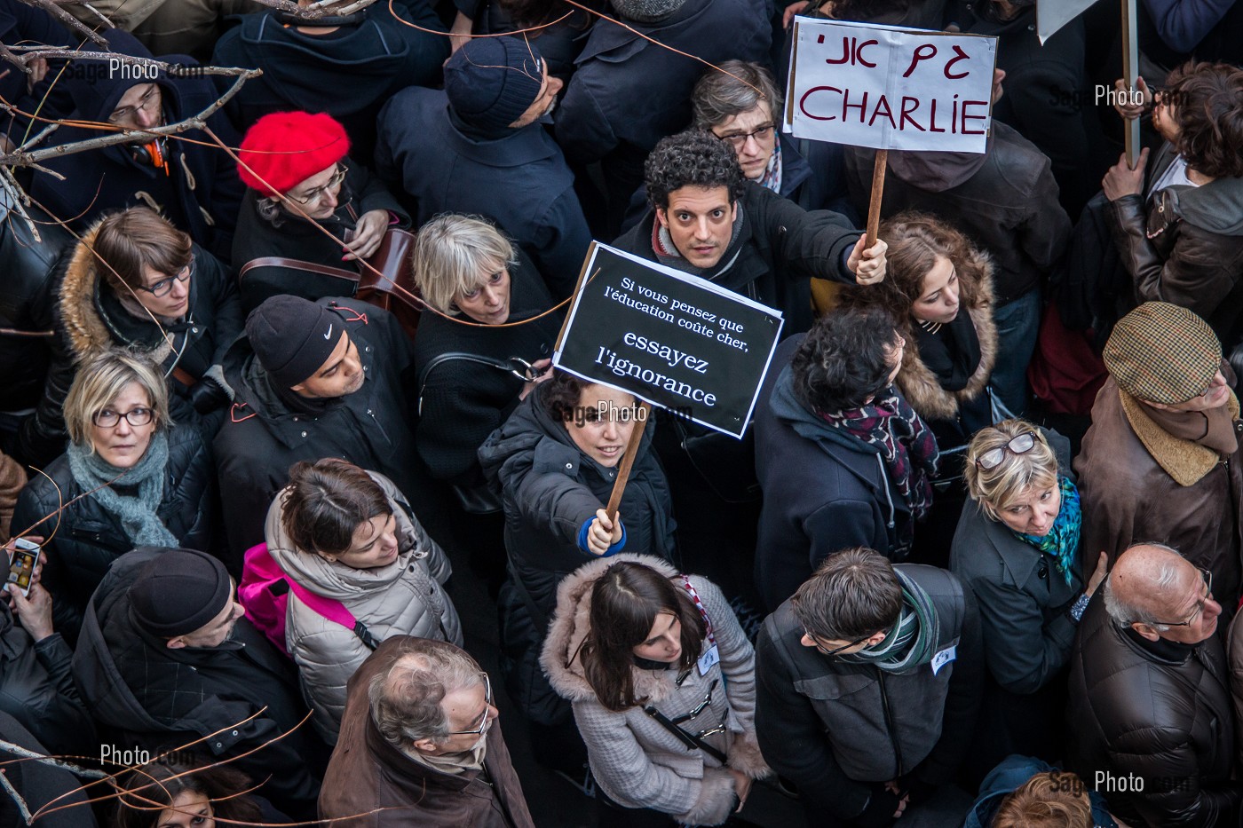 DEFILE CONTRE LE TERRORISME, MARCHE REPUBLICAINE 