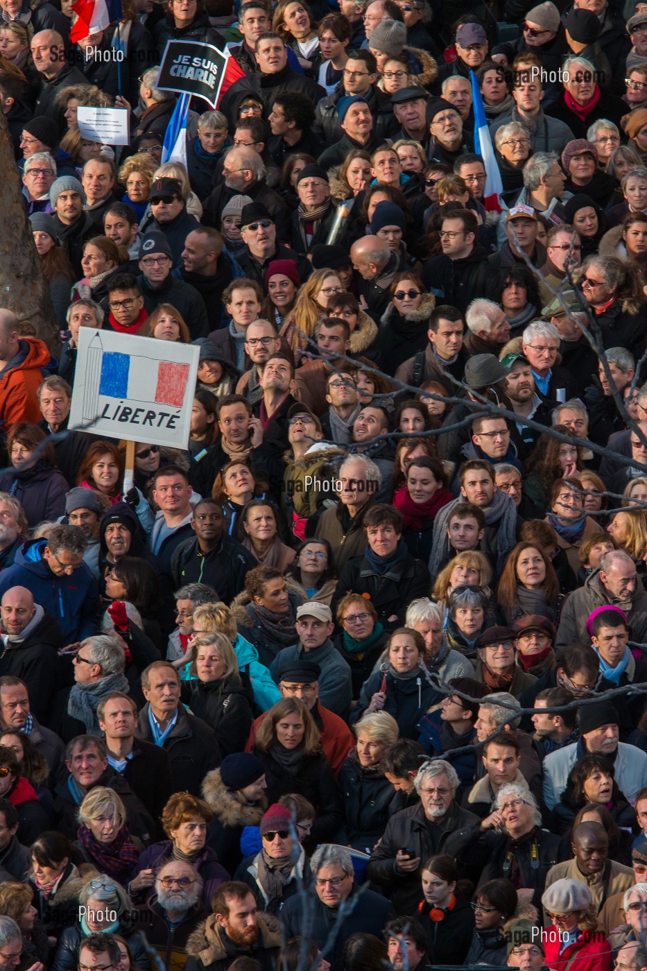 DEFILE CONTRE LE TERRORISME, MARCHE REPUBLICAINE 