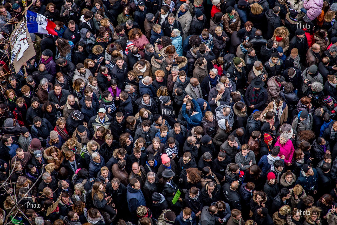 DEFILE CONTRE LE TERRORISME, MARCHE REPUBLICAINE 