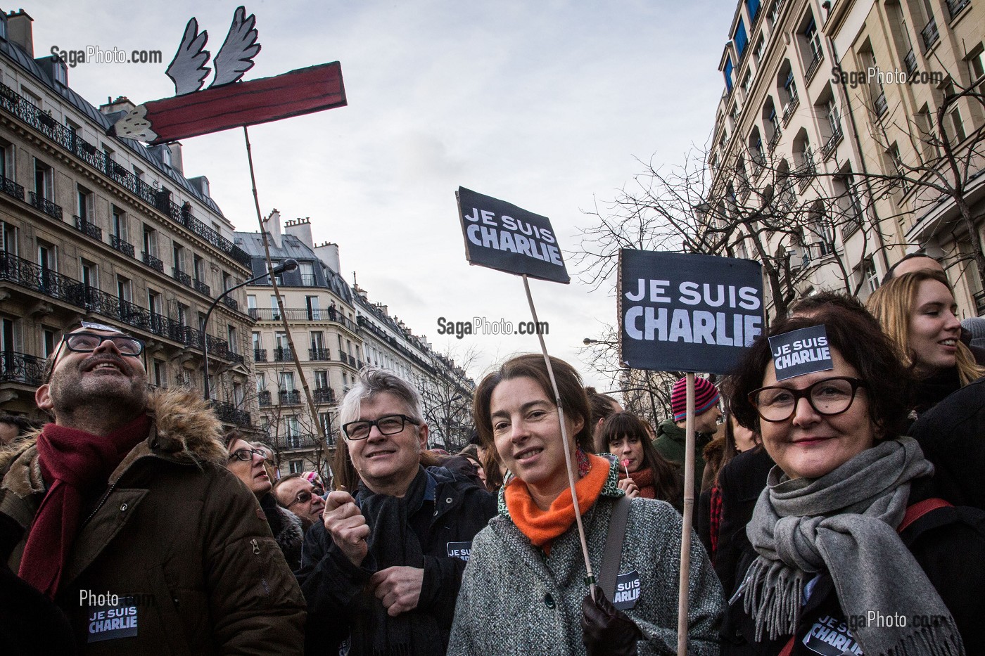 DEFILE CONTRE LE TERRORISME, MARCHE REPUBLICAINE 