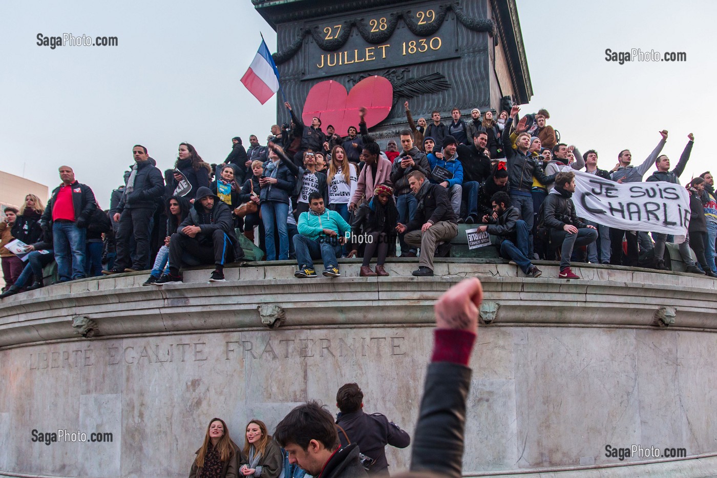 DEFILE CONTRE LE TERRORISME, MARCHE REPUBLICAINE 