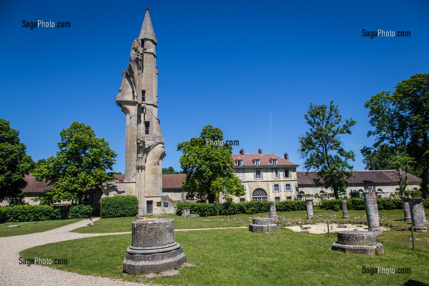 ABBAYE DE ROYAUMONT, ASNIERES-SUR-OISE, (95) VAL D'OISE, ILE DE FRANCE 