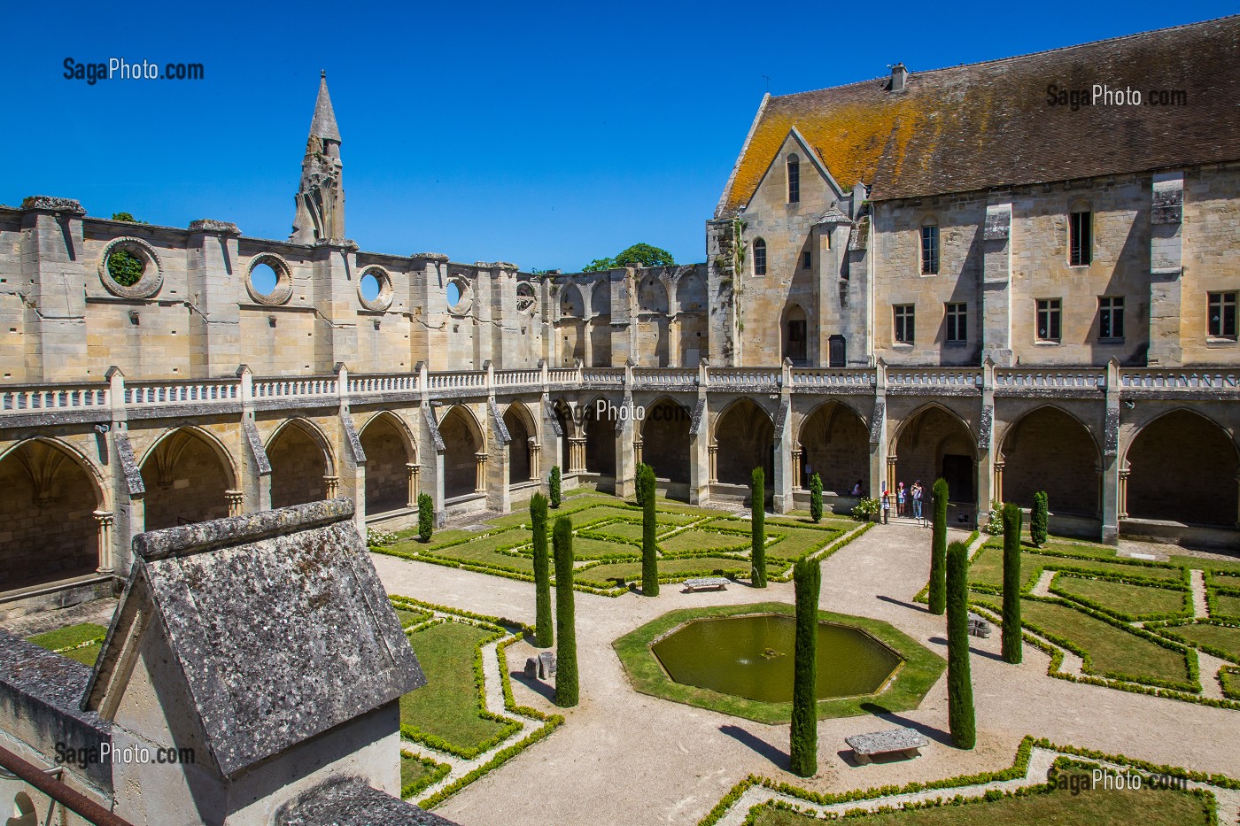 ABBAYE DE ROYAUMONT, ASNIERES-SUR-OISE, (95) VAL D'OISE, ILE DE FRANCE 