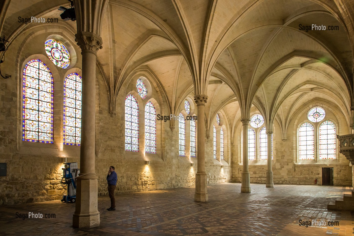 ABBAYE DE ROYAUMONT, ASNIERES-SUR-OISE, (95) VAL D'OISE, ILE DE FRANCE 