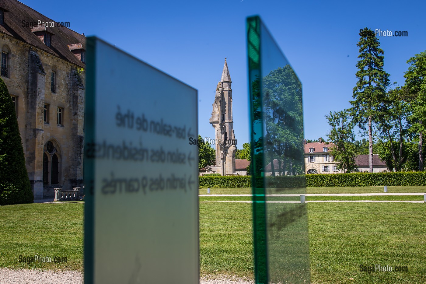 ABBAYE DE ROYAUMONT, ASNIERES-SUR-OISE, (95) VAL D'OISE, ILE DE FRANCE 