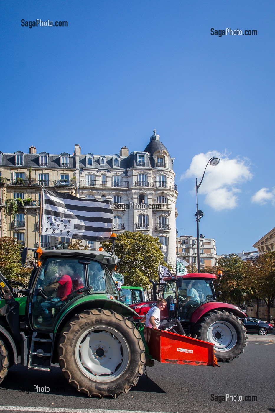 MANIFESTATION AGRICULTEURS A PARIS 