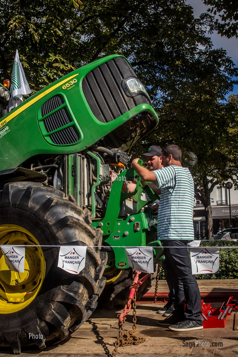 MANIFESTATION AGRICULTEURS A PARIS 