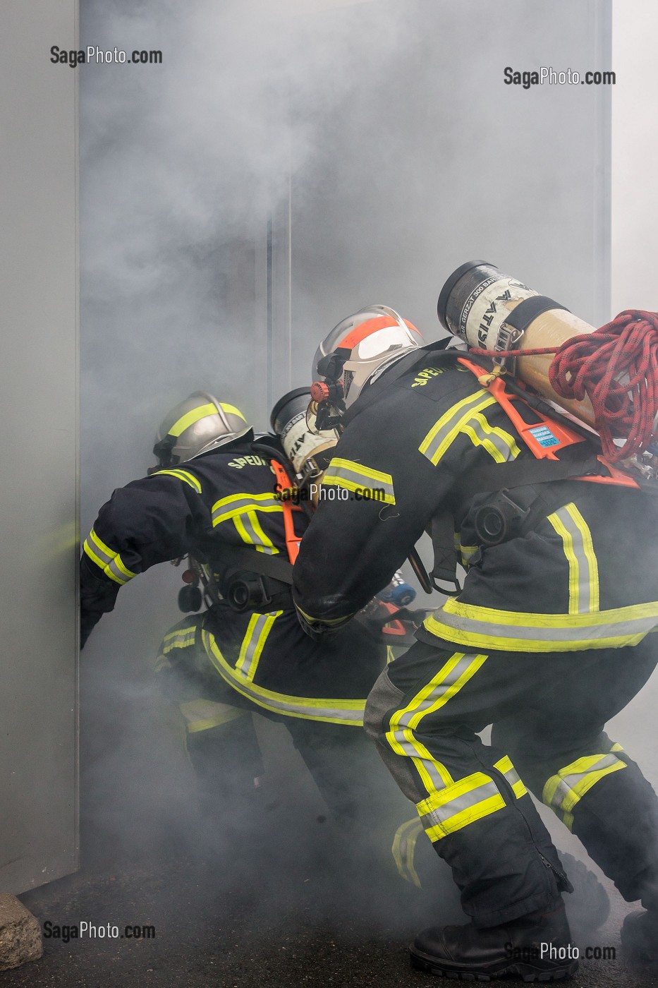 RECONNAISSANCE D'UN BINOME DE SAPEURS POMPIERS