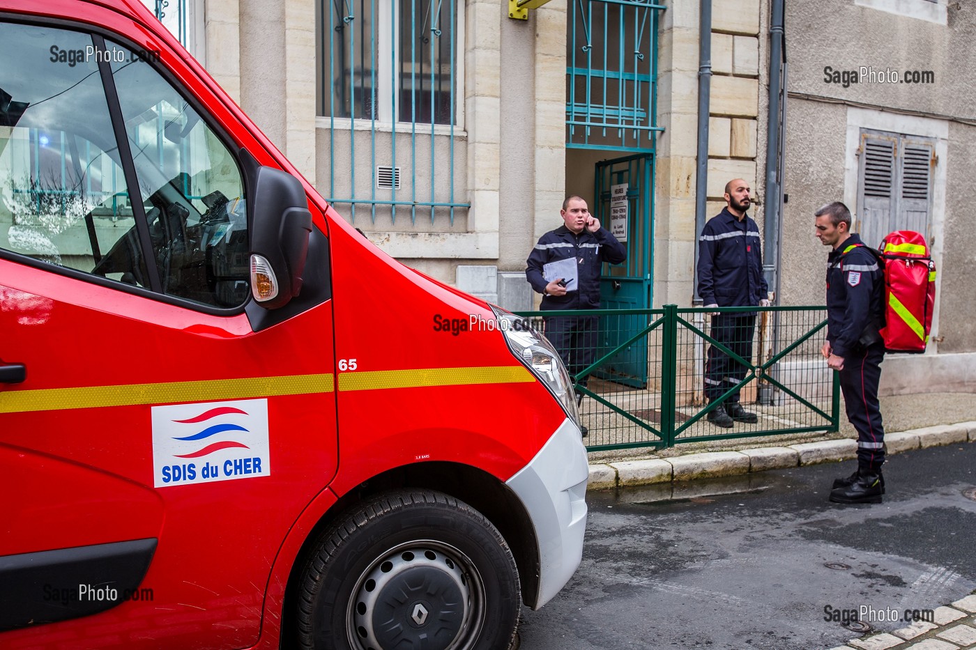 INTERVENTION SAPEURS POMPIERS