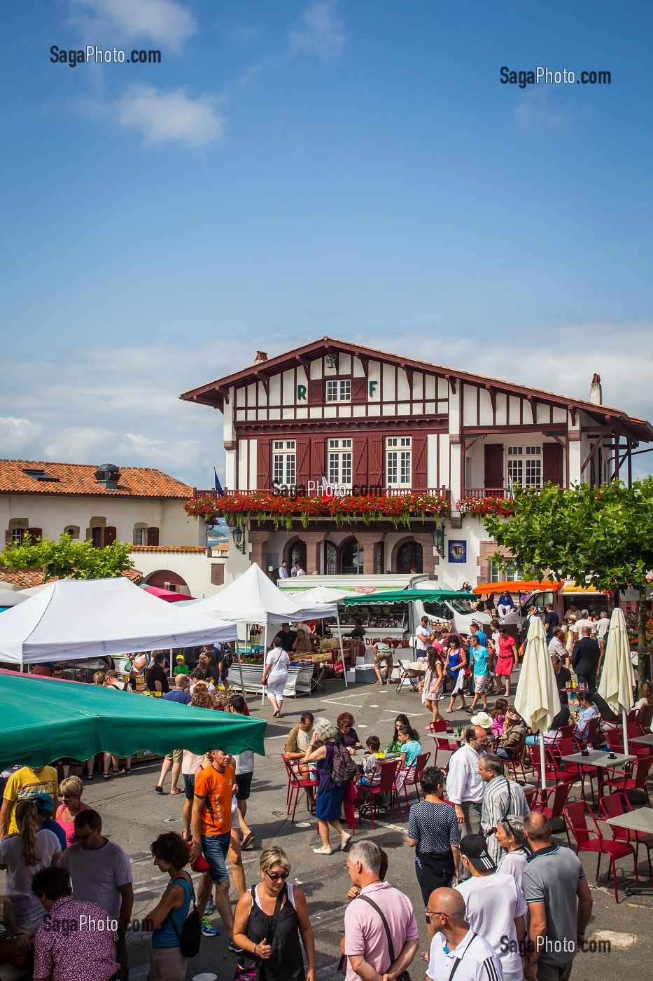 ILLUSTRATION PAYS BASQUE, (64) PYRENEES-ATLANTIQUES, AQUITAINE, FRANCE 