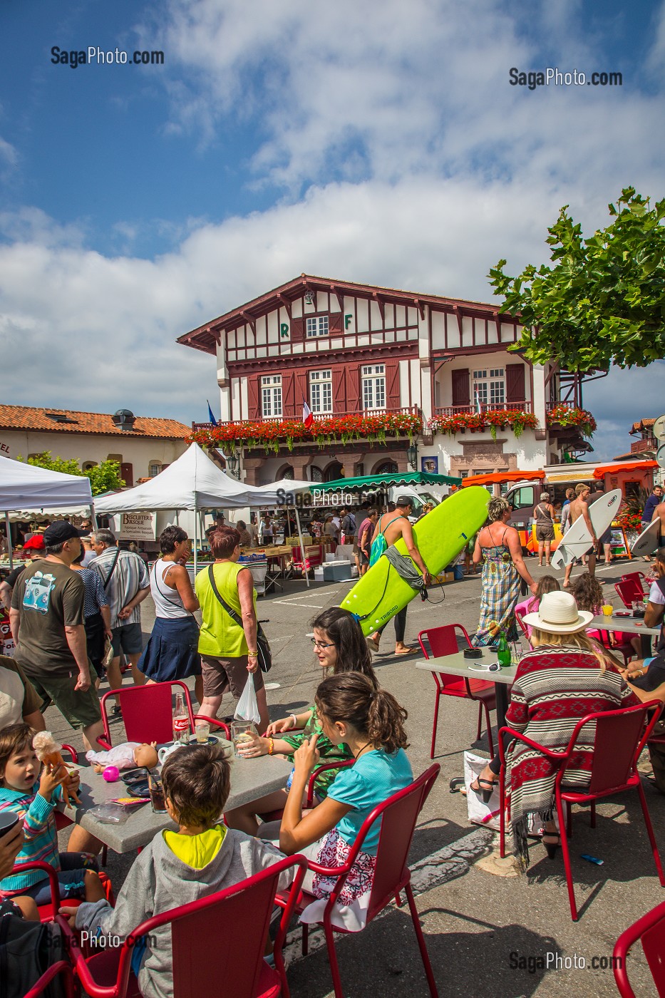 ILLUSTRATION PAYS BASQUE, (64) PYRENEES-ATLANTIQUES, AQUITAINE, FRANCE 