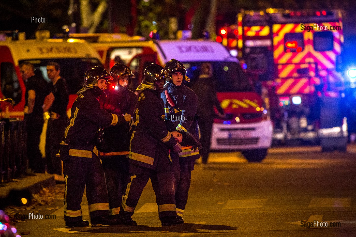 ATTENTAT DE PARIS AU BATACLAN COMMIS PAR DES MEMBRES DE DAESH, ETAT ISLAMIQUE, 11 EME ARRONDISSEMENT, PARIS (75), ILE DE FRANCE, FRANCE 