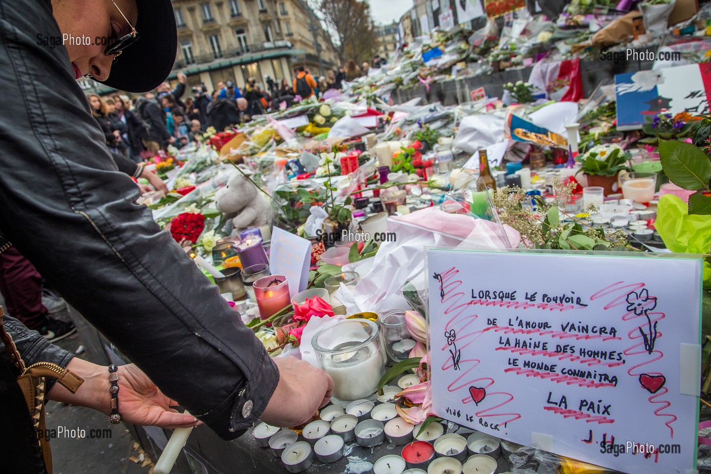 ATTENTATS DE PARIS, COMMIS PAR DES MEMBRES DE DAESH, ETAT ISLAMIQUE, 11 EME ARRONDISSEMENT, PARIS (75), ILE DE FRANCE, FRANCE 