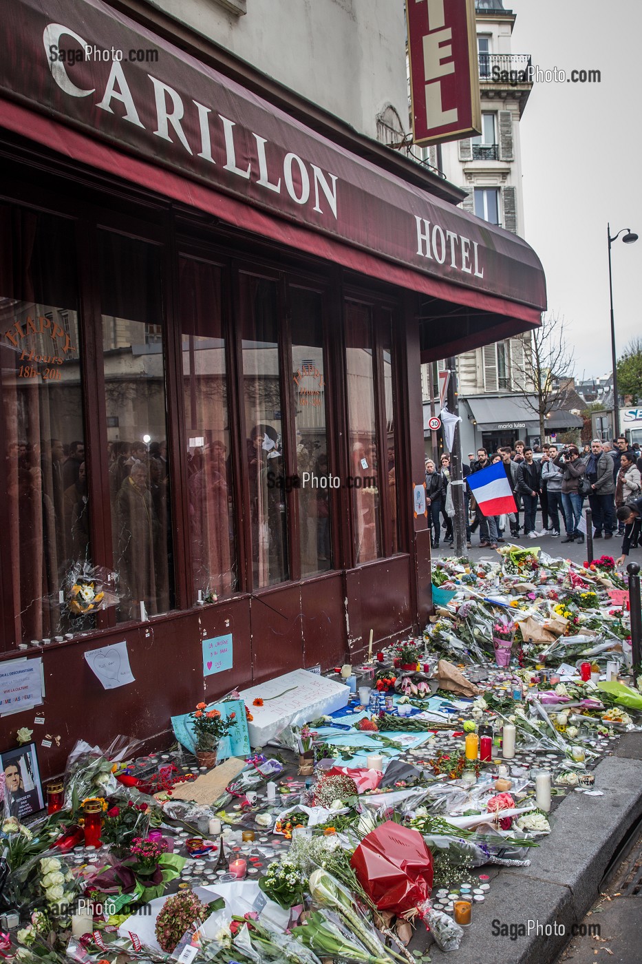 ATTENTATS DE PARIS, COMMIS PAR DES MEMBRES DE DAESH, ETAT ISLAMIQUE, 11 EME ARRONDISSEMENT, PARIS (75), ILE DE FRANCE, FRANCE 