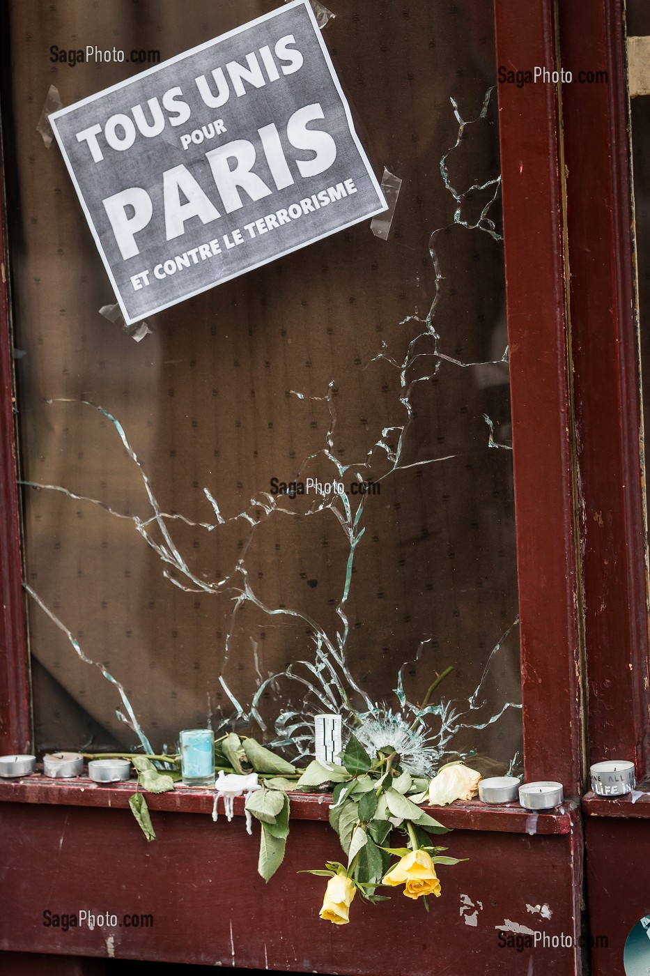 ATTENTATS DE PARIS, COMMIS PAR DES MEMBRES DE DAESH, ETAT ISLAMIQUE, 11 EME ARRONDISSEMENT, PARIS (75), ILE DE FRANCE, FRANCE 