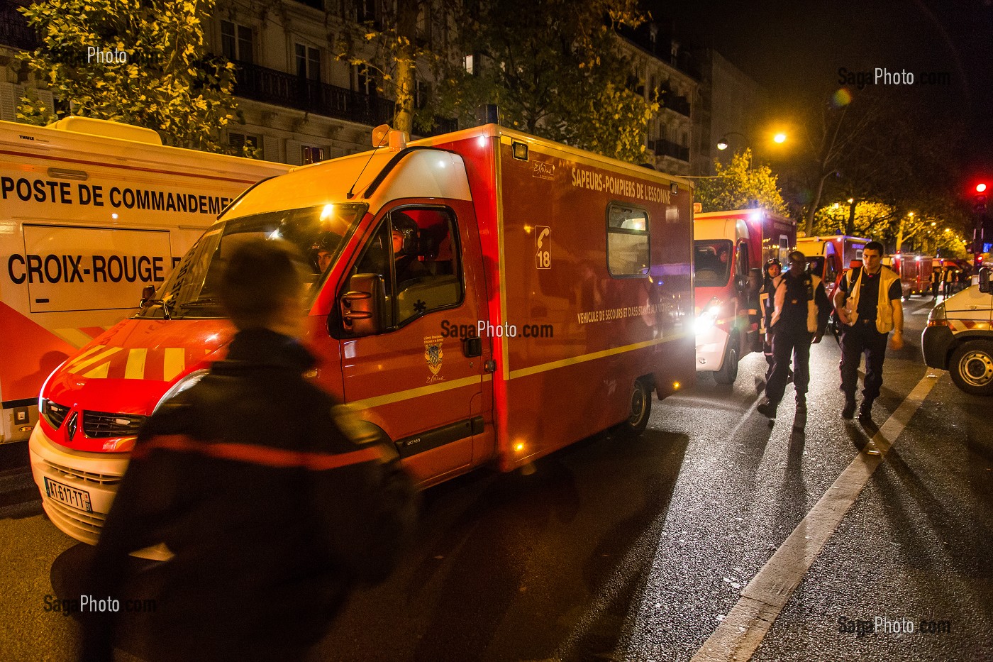 ATTENTAT DE PARIS AU BATACLAN COMMIS PAR DES MEMBRES DE DAESH, ETAT ISLAMIQUE, 11 EME ARRONDISSEMENT, PARIS (75), ILE DE FRANCE, FRANCE 