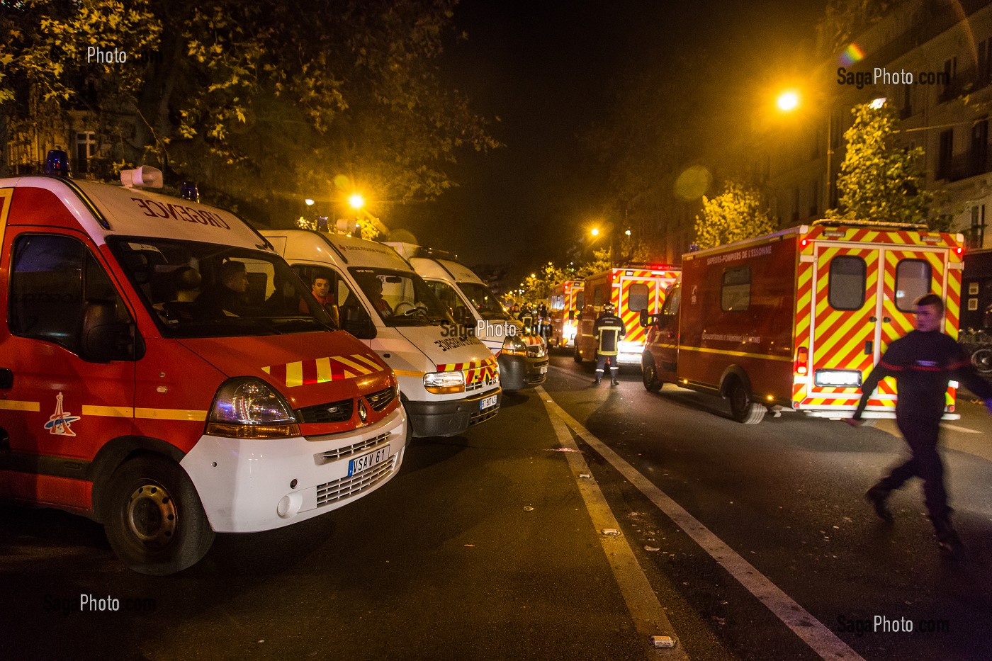ATTENTAT DE PARIS AU BATACLAN COMMIS PAR DES MEMBRES DE DAESH, ETAT ISLAMIQUE, 11 EME ARRONDISSEMENT, PARIS (75), ILE DE FRANCE, FRANCE 