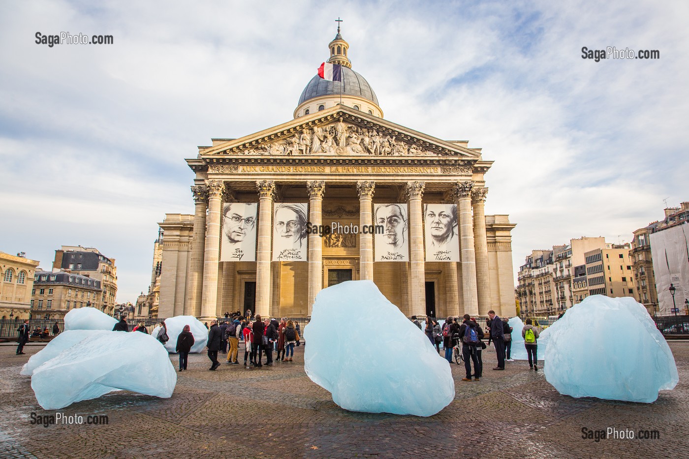 ICE WATCH, UNE MONTRE DE GLACE, PANTHEON 