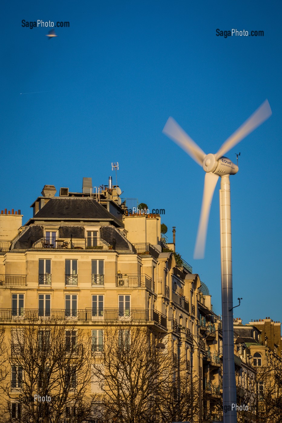 EOLIENNE, VILLE DE PARIS, ILE-DE-FRANCE, FRANCE 