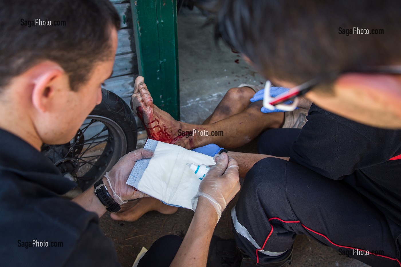 SECOURS A VICTIME, SAPEURS POMPIERS 