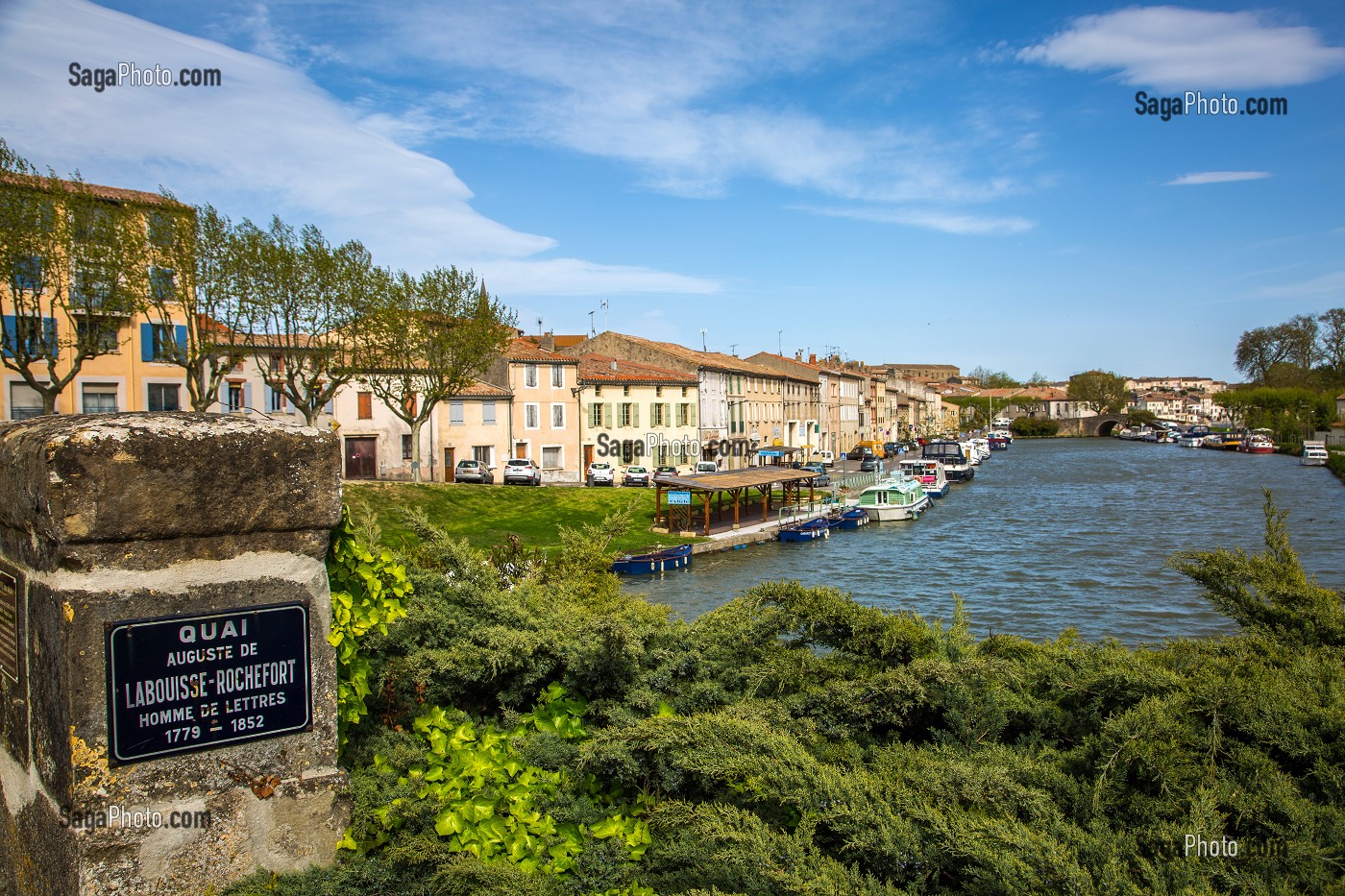 LE CANAL DU MIDI, L'HISTOIRE AU FIL DE L'EAU, LANGUEDOC ROUSSILLON MIDI PYRENEES 