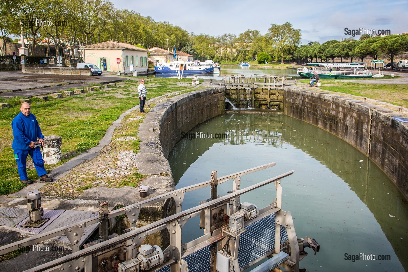 LE CANAL DU MIDI, L'HISTOIRE AU FIL DE L'EAU, LANGUEDOC ROUSSILLON MIDI PYRENEES 