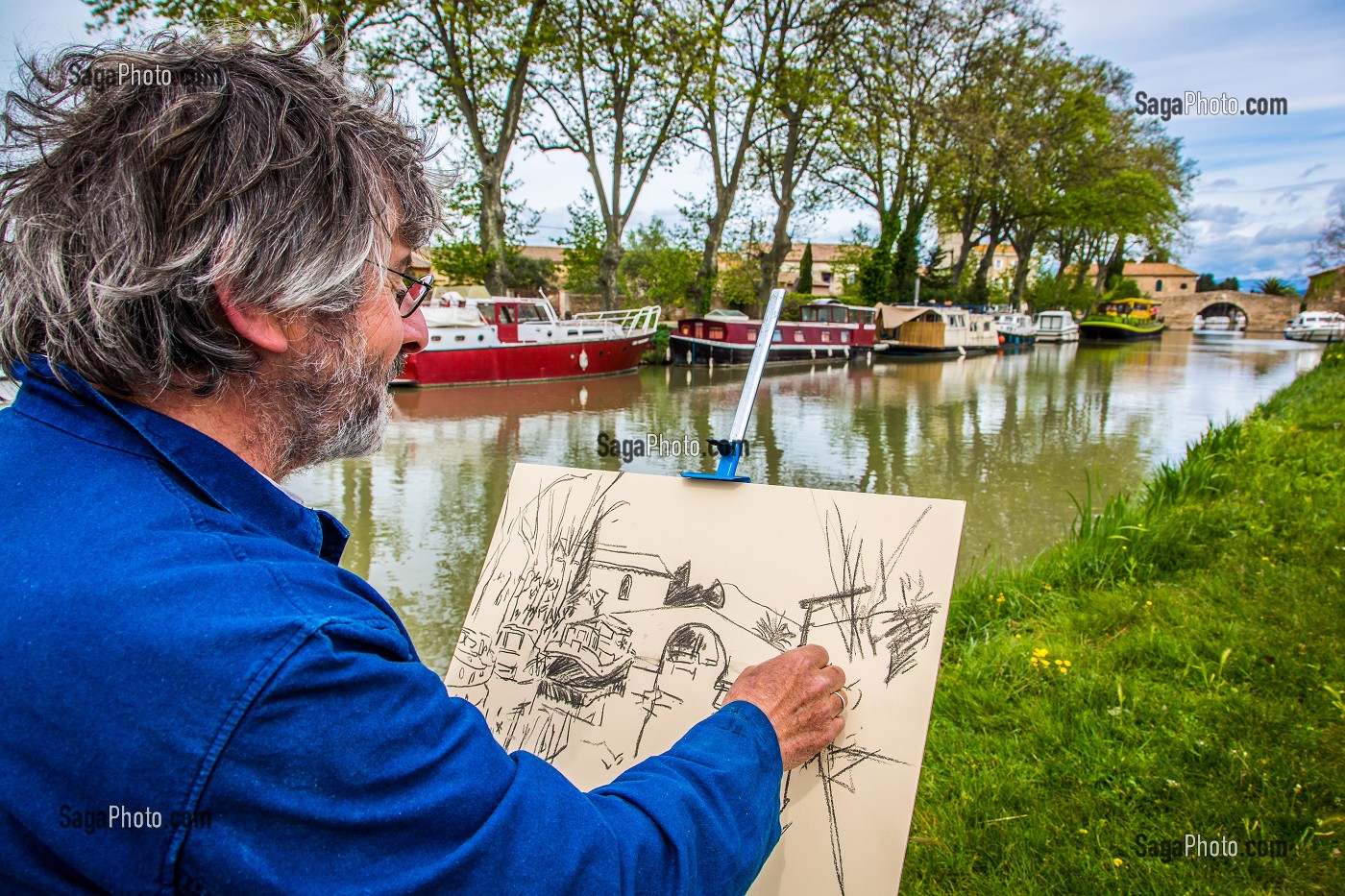 LE CANAL DU MIDI, L'HISTOIRE AU FIL DE L'EAU, LANGUEDOC ROUSSILLON MIDI PYRENEES 